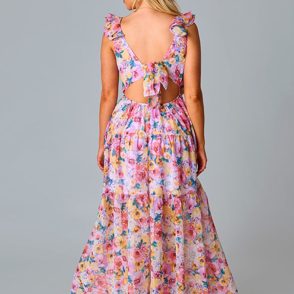 BL Buffy Floral Maxi Dress - Picture 2 of 8